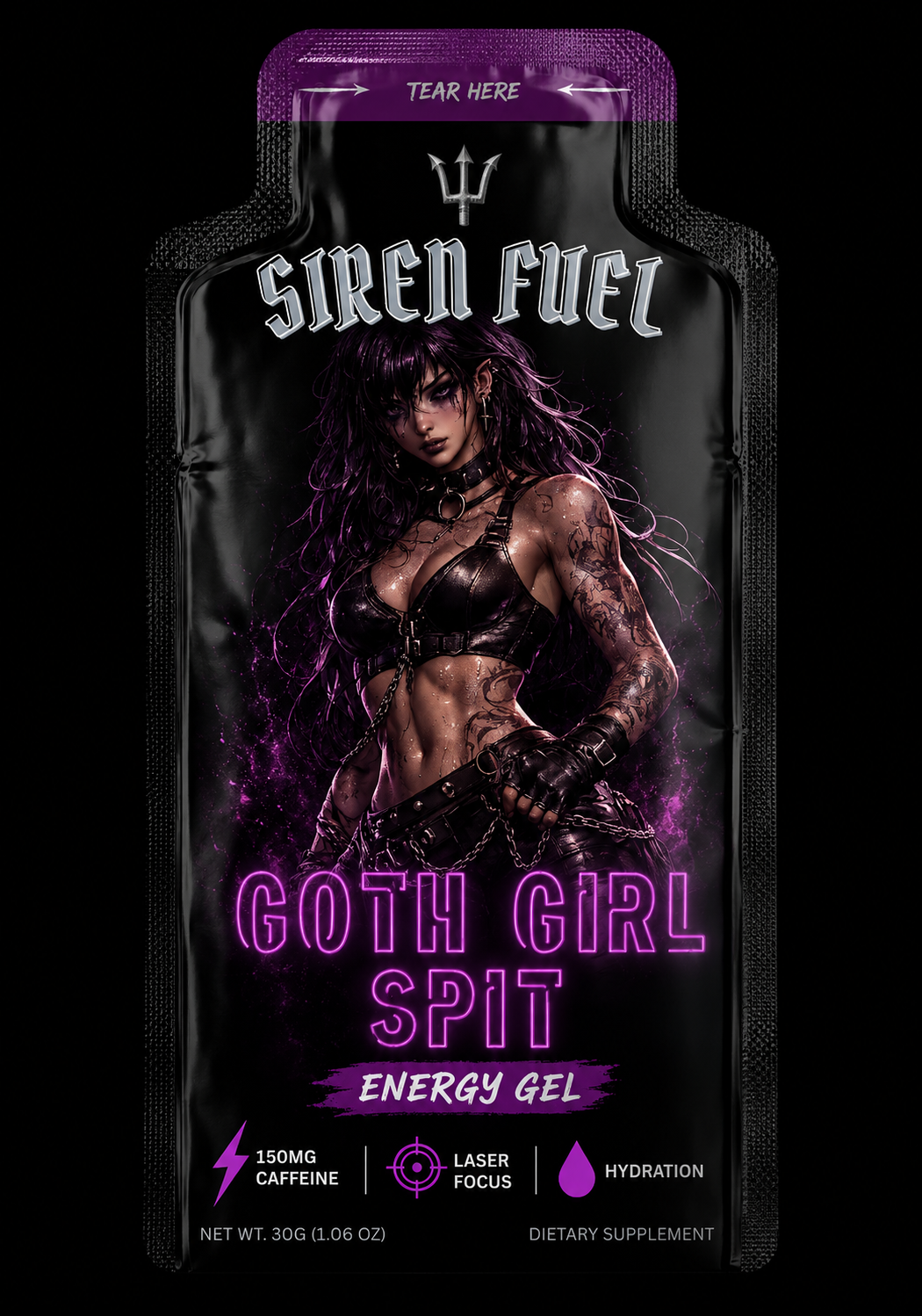 Goth Girl Spit
